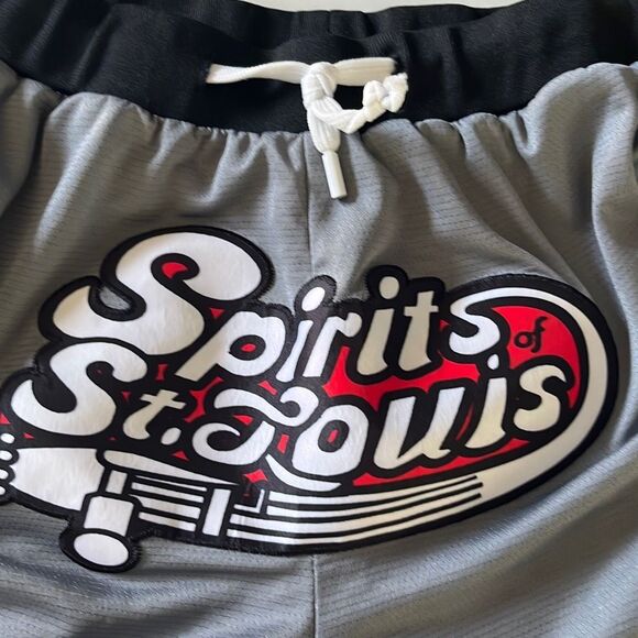 Just Don x Mitchell and Ness “Spirits of St. Louis” ABA Shorts Sz. Youth XXL Men - Picture 3 of 11